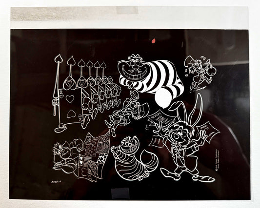 Alice in Wonderland : Rare Original Disney Production Film Negative – Walt Disney Productions (1960-70’s). For sale on FLIP Gallery