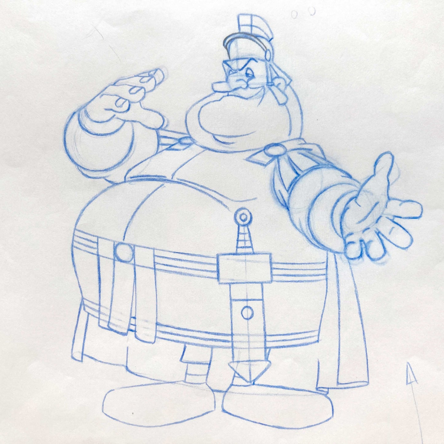 Original Animation Art from Asterix and Obelix