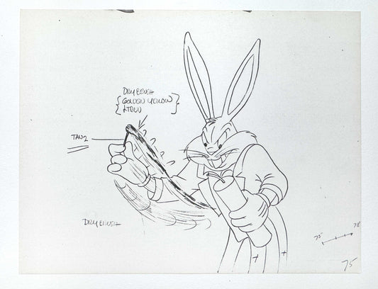 BUGS BUNNY Original copy from 1949 from Virgil Ross Archive (Warner Bros). For sale on FLIP Gallery