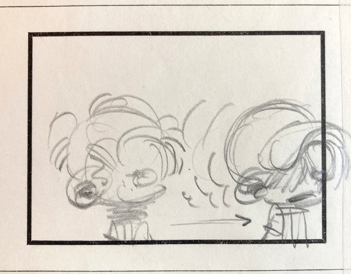 Boule & Bill Original Storyboard Art by Jean Roba