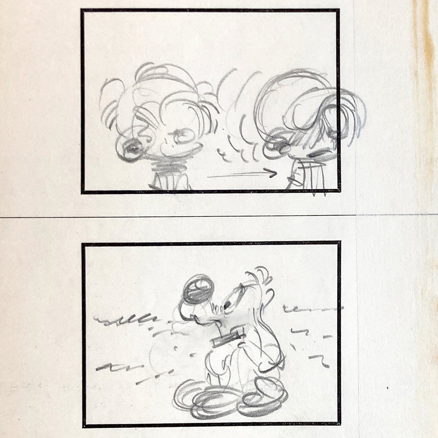 Boule Bill Original Drawing by Jean Roba