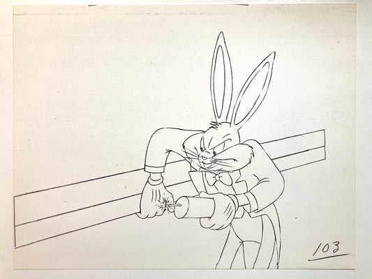 BUGS BUNNY : Original copy from 1949 from Virgil Ross Archive (Warner Bros.) For sale on FLIP Gallery