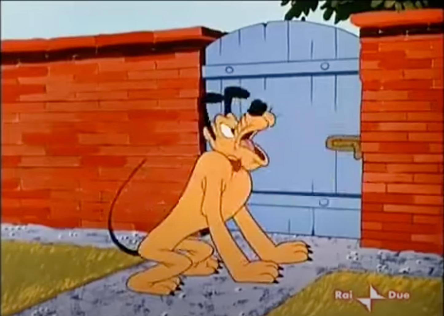 PLUTO : Originale Animationszeichnung (Walt Disney, 1950)