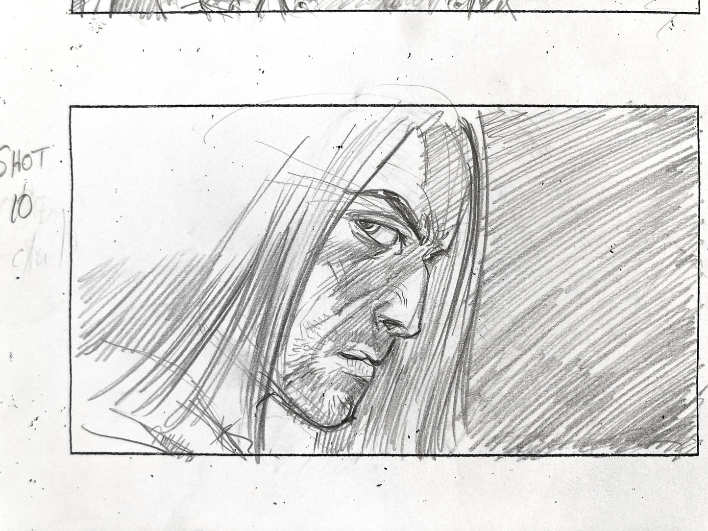 GAME OF THRONES : Original Production Storyboard Art Used & Signed (HBO, 2012)