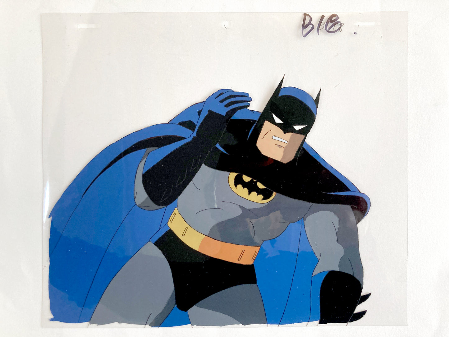 BATMAN : Original Production Cel and Matching Animation Drawing (1993)