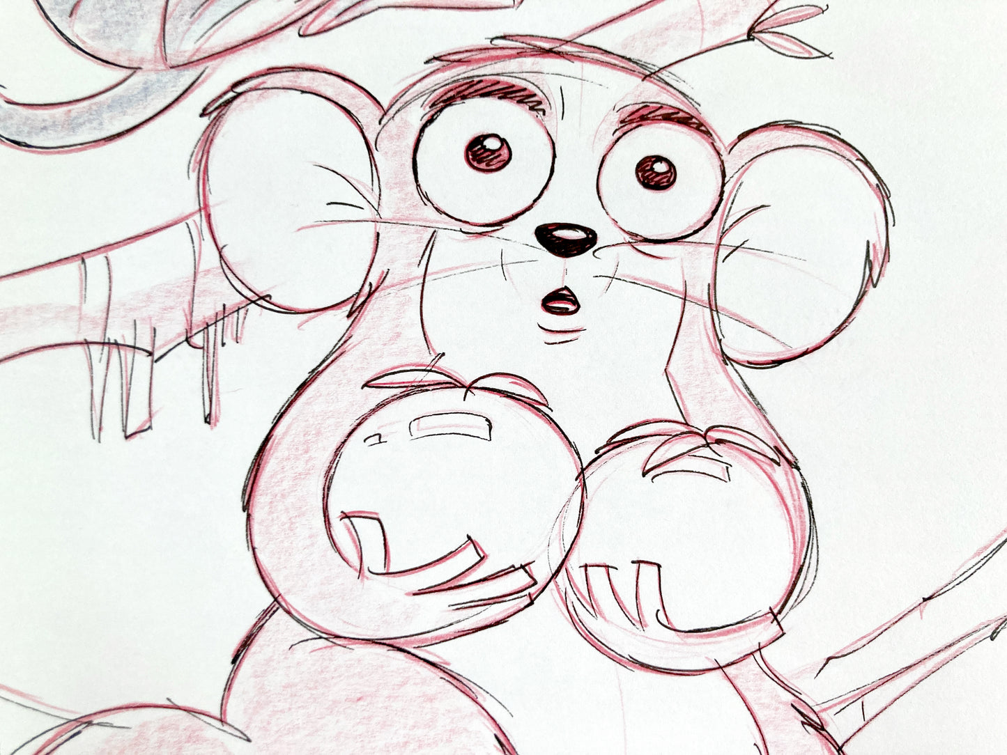 MADAGASCAR : Original Storyboard Art Signed (DreamWorks, 2005)