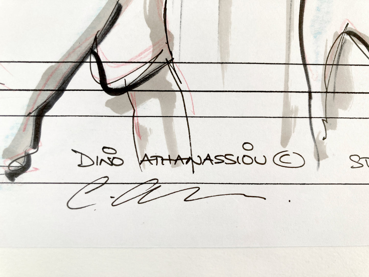 THE HUNGER GAMES : Original Storyboard Art Signed (Lions Gate, 2012)