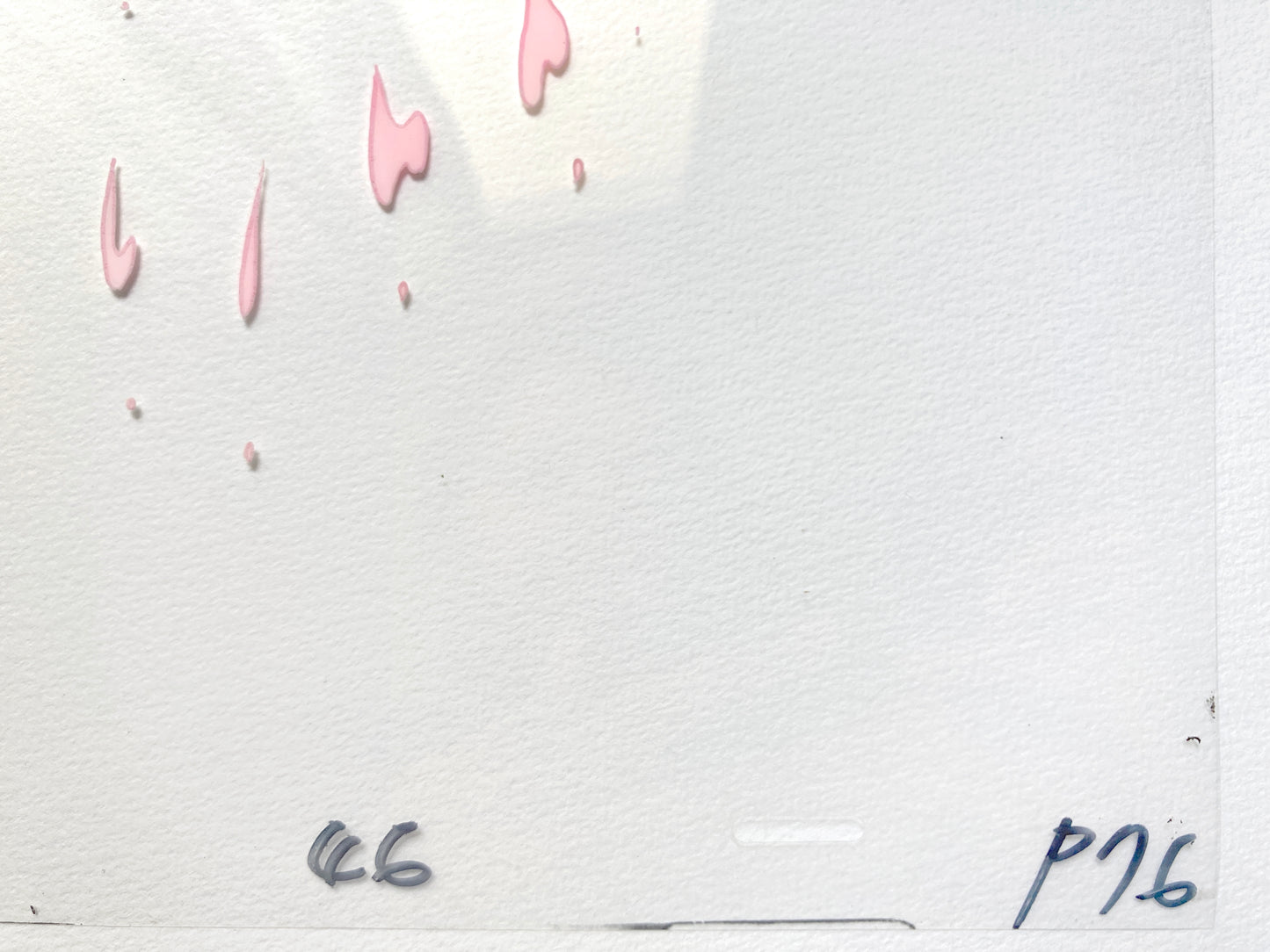 THE PINK PANTHER : Original Animation Cel + Matching Drawing (MGM, 1980's)