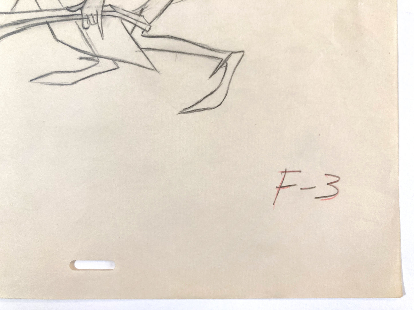 SLEEPING BEAUTY : Original Minstrel Production Drawing (Walt Disney, 1959)