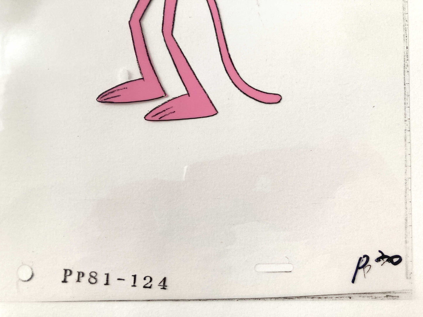 THE PINK PANTHER : Original Animation Cel (MGM, 1980's)