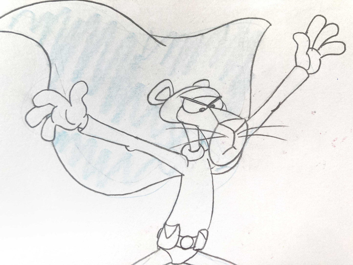 THE PINK PANTHER : Original Animation Drawing (MGM, 1980's)