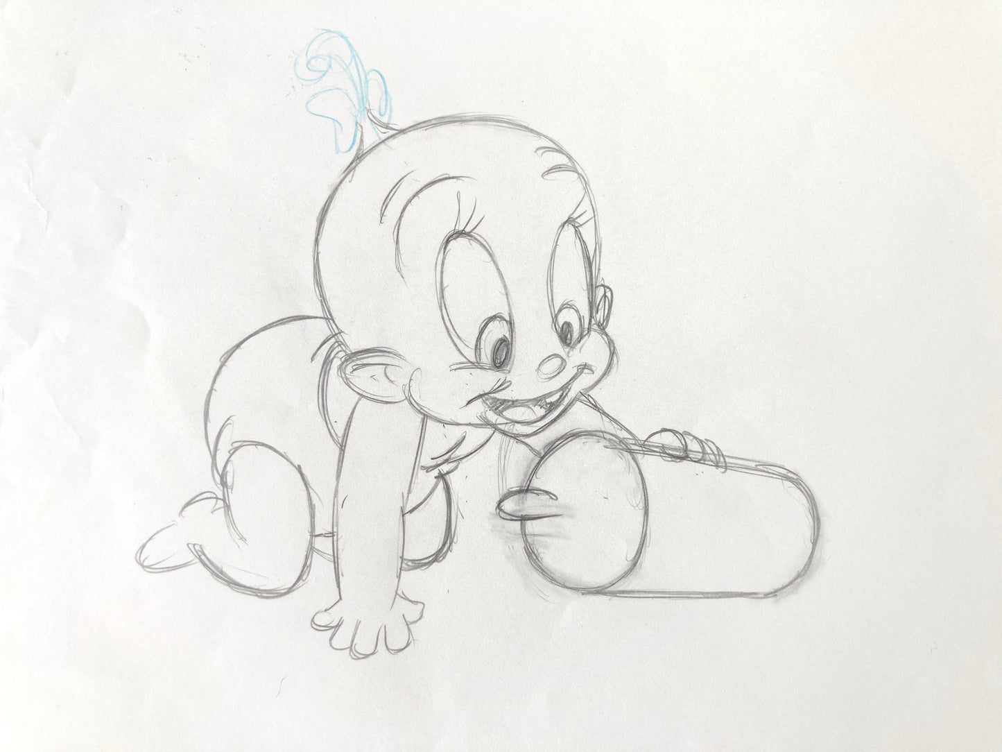 WHO FRAMED ROGER RABBIT : Original animation drawing (Walt Disney/Amblin, 1989)