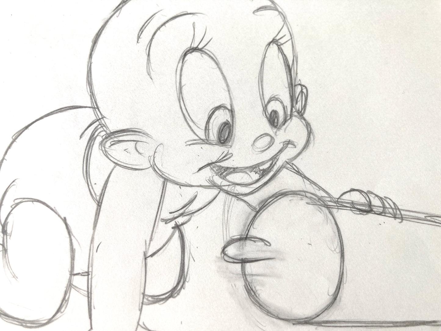WHO FRAMED ROGER RABBIT : Original animation drawing (Walt Disney/Amblin, 1989)