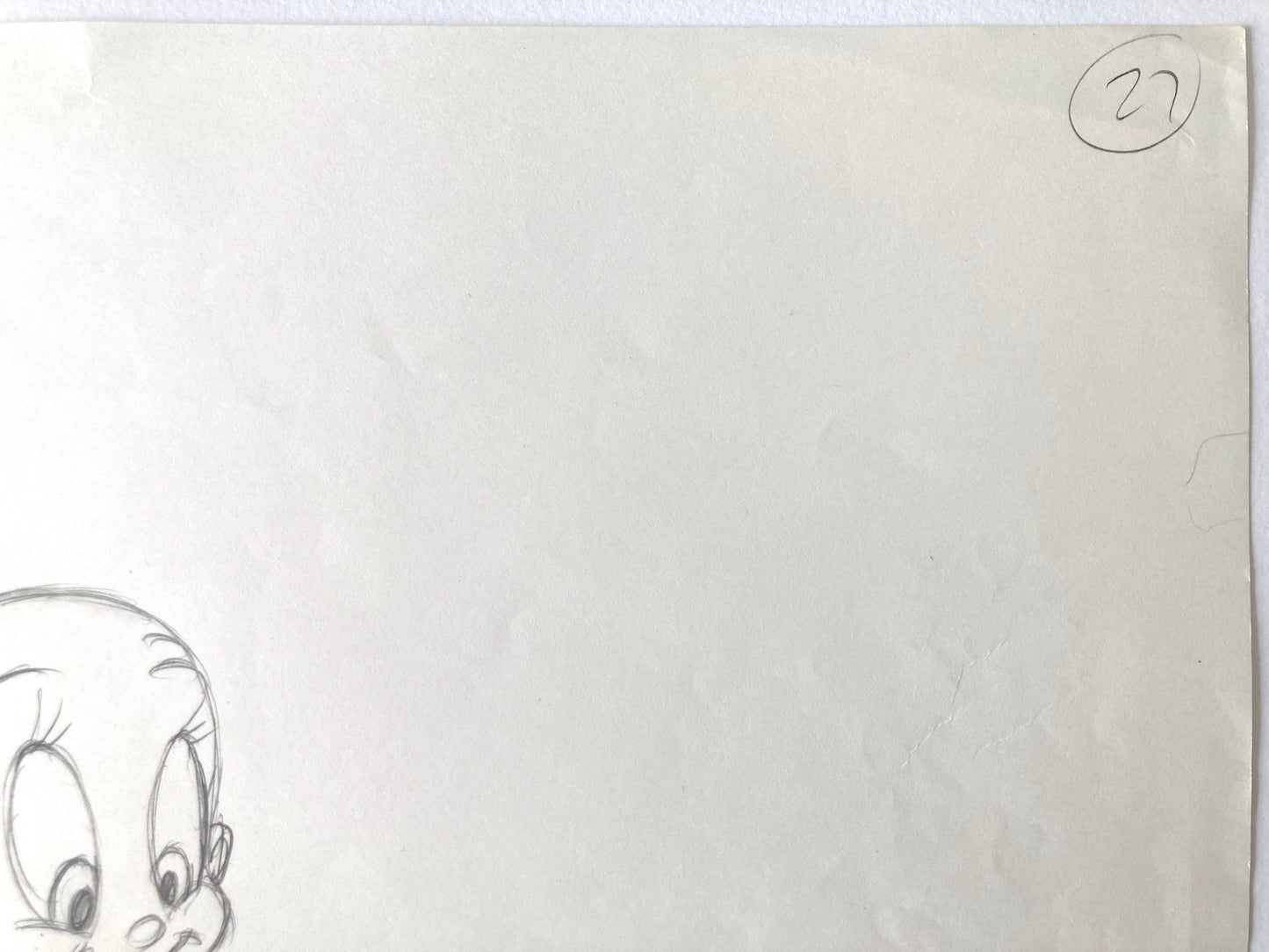 WHO FRAMED ROGER RABBIT : Original animation drawing (Walt Disney/Amblin, 1989)
