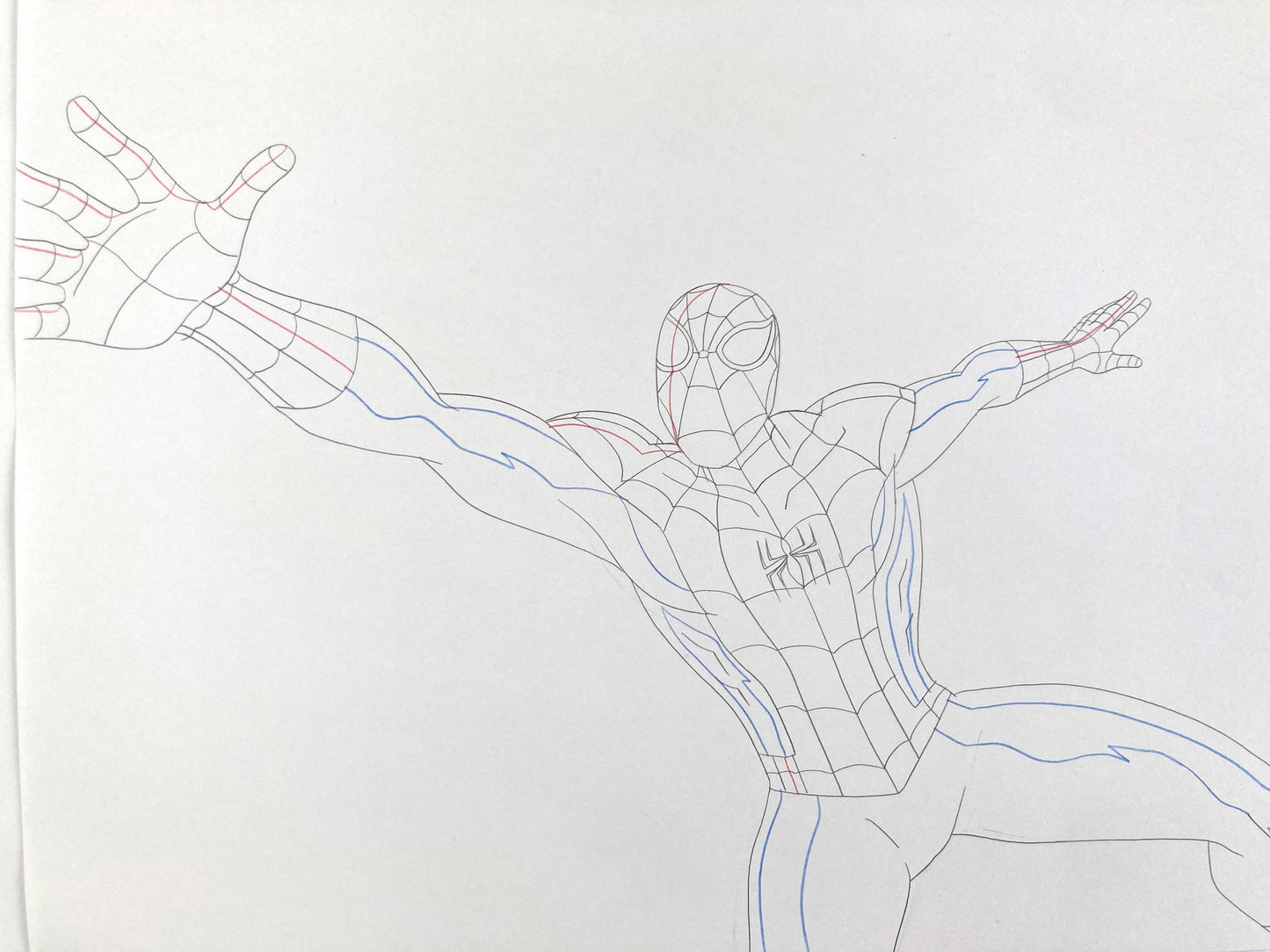 ULTIMATE SPIDER-MAN : Originale Zeichnung aus der Animationsserie