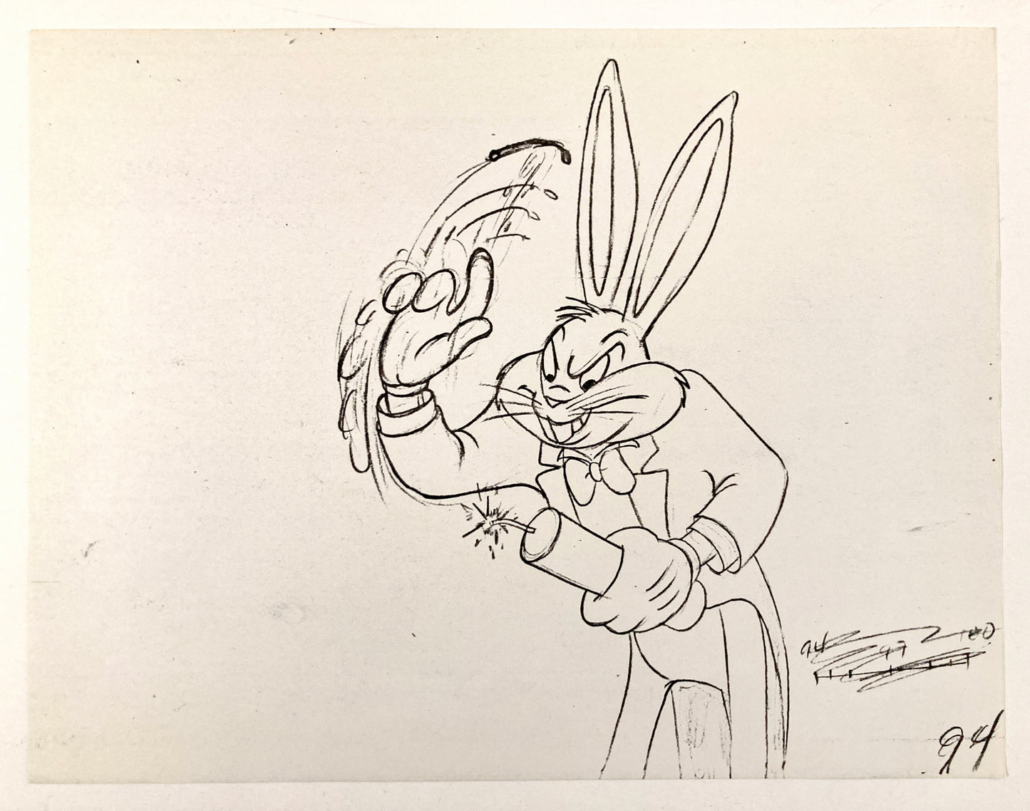 BUGS BUNNY : Riproduzione del 1949 dall'Archivio di Virgil Ross (Warner Bros.)