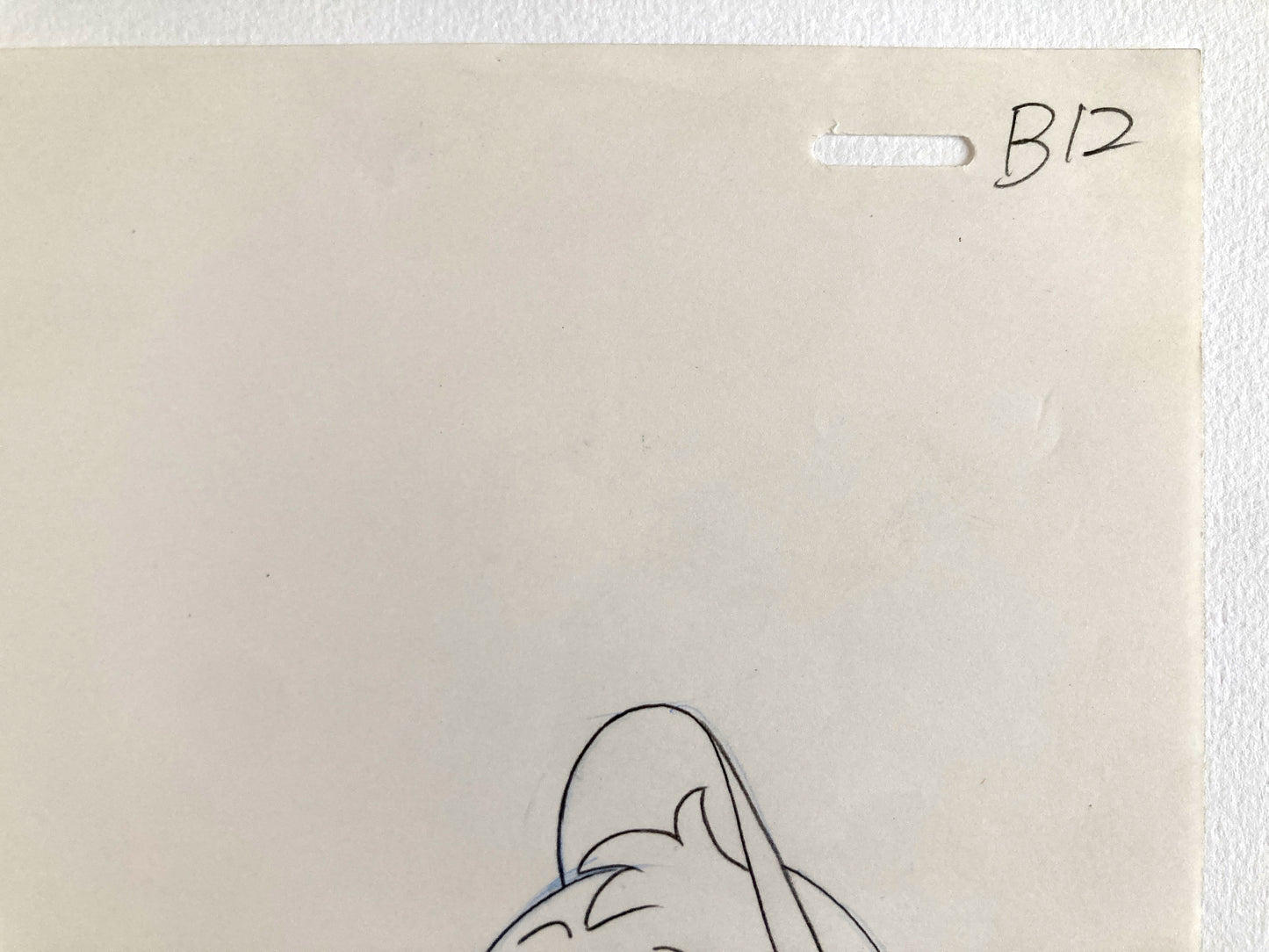 DUCKTALES : Dewey Original Animation Drawing (Walt Disney, 1987)