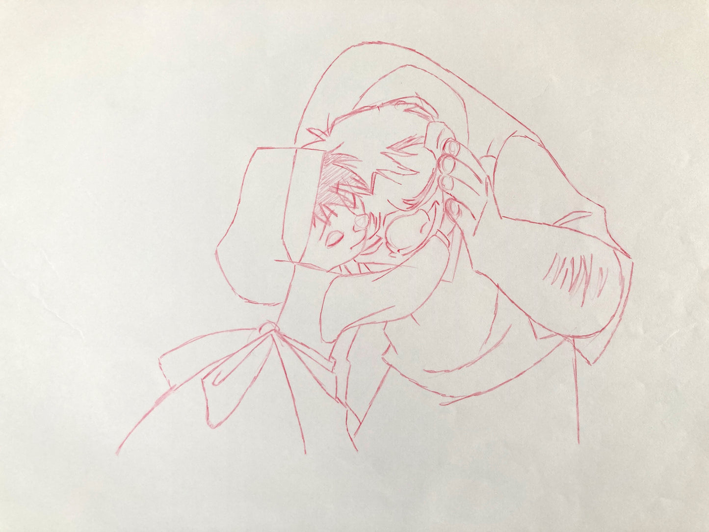 THE HUNCHBACK OF NOTRE DAME : Original Animation Drawing of Quasimodo (Walt Disney, 1996)