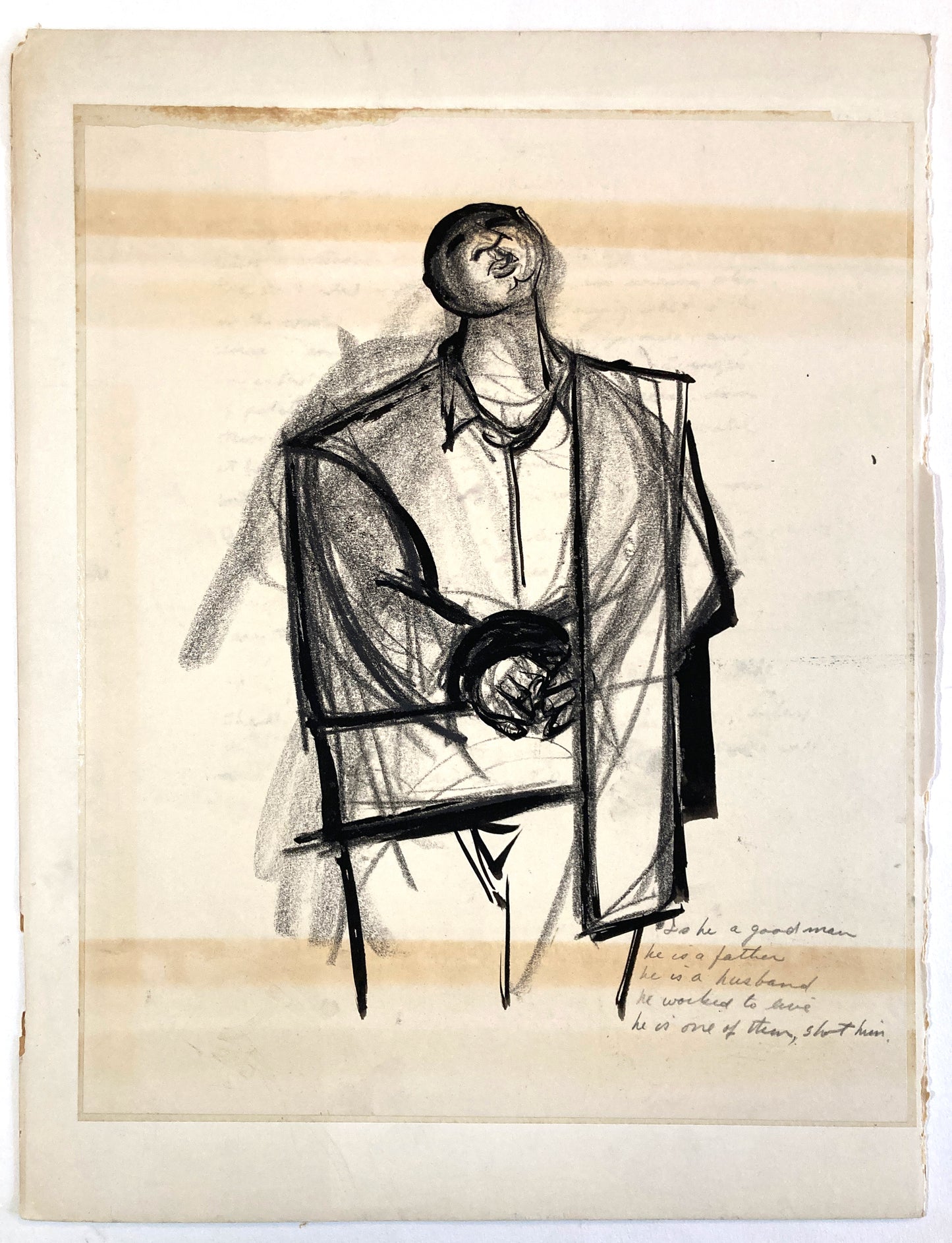 Original Artwork by the Disney Legend, Walt Peregoy - Graphite and Ink (1960s)