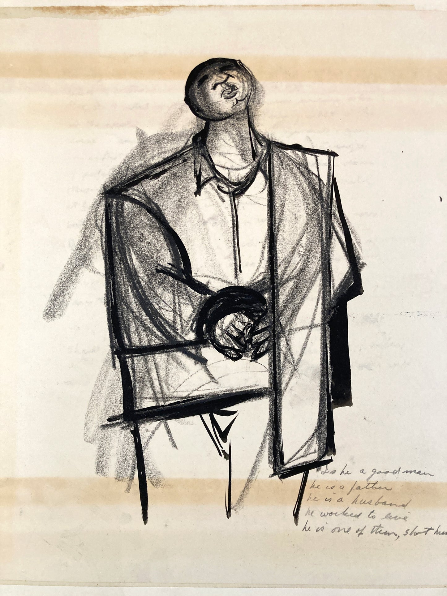 Original Artwork by the Disney Legend, Walt Peregoy - Graphite and Ink (1960s)
