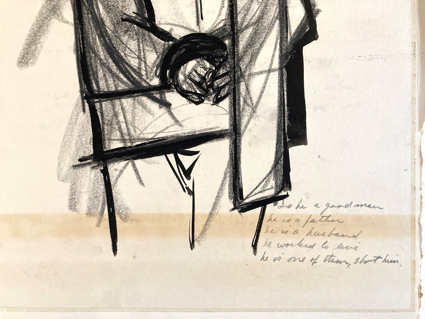 Original Artwork by the Disney Legend, Walt Peregoy - Graphite and Ink (1960s)