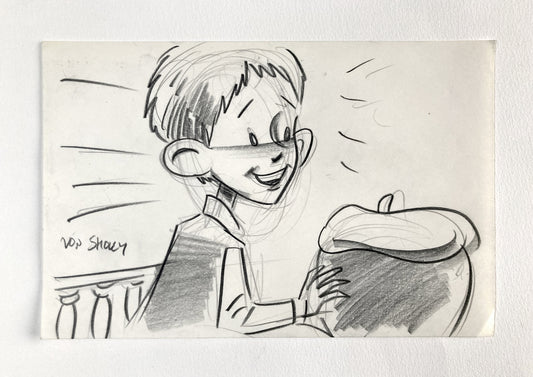 James and the Giant Peach Signed Original Production Used Storyboard Drawing (Walt Disney, 1996). For sale on FLIP Gallery