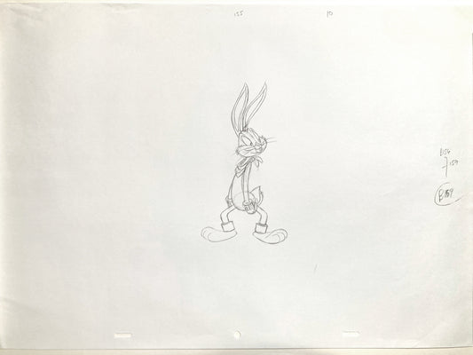 Wabbit A Looney Tunes - Bugs Bunny Original Production used Animation Drawing (2015). For sale on FLIP Gallery