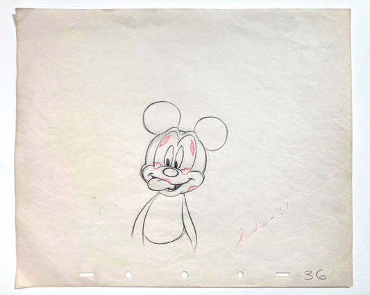 Mickey's Surprise Party : Mickey Mouse Original Animation Drawing (Walt Disney, 1939). For sale on FLIP Gallery