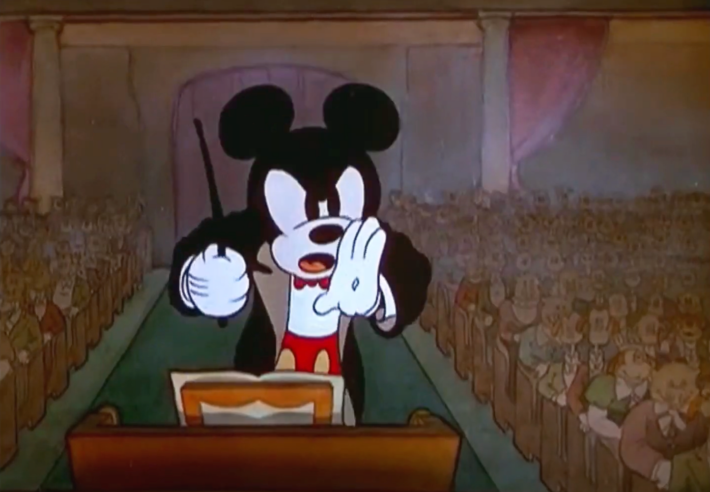 MICKEY MOUSE : Original Animation Drawing (Walt Disney, 1936)