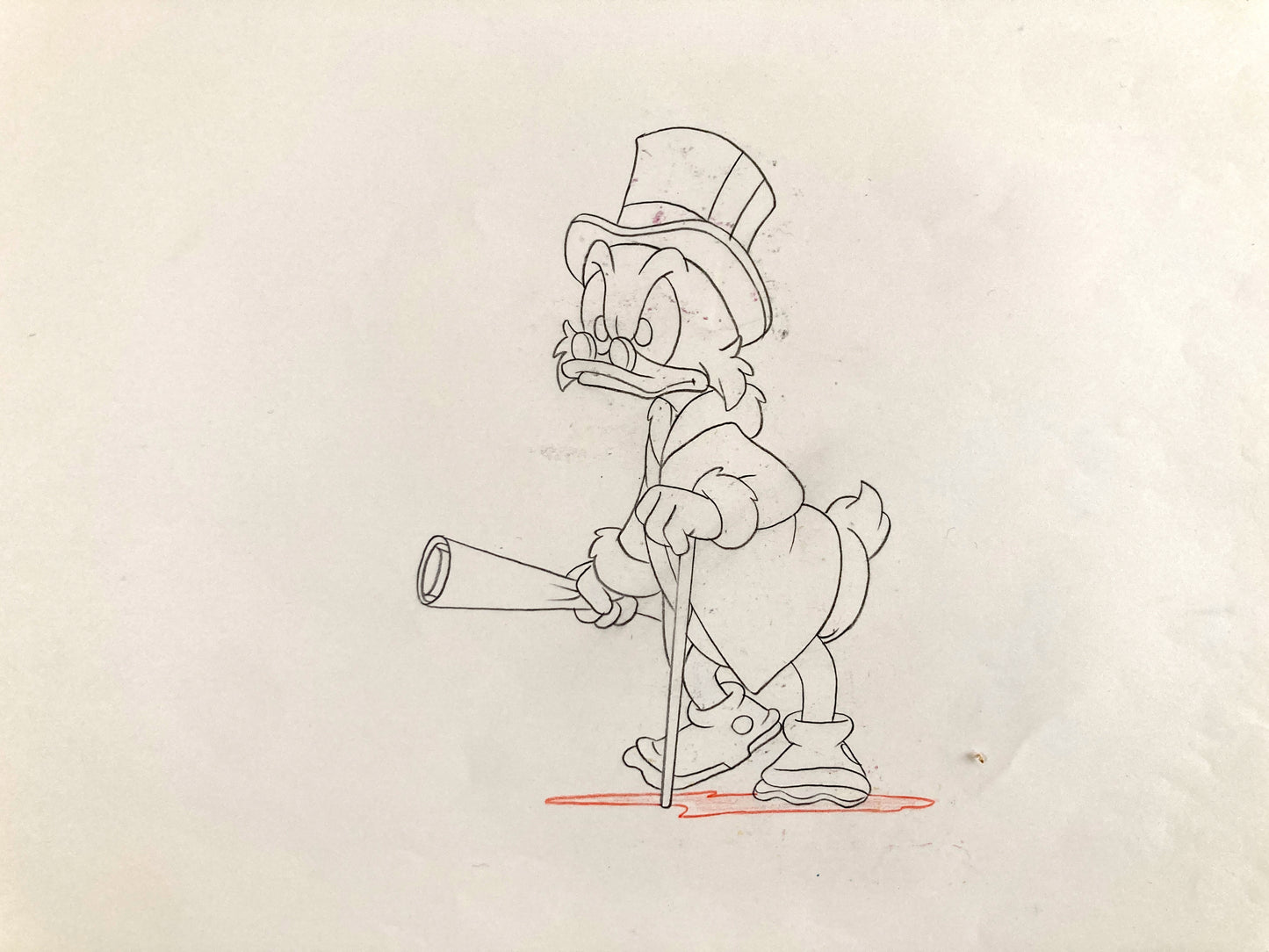 Original Animation Production Drawing DD02
