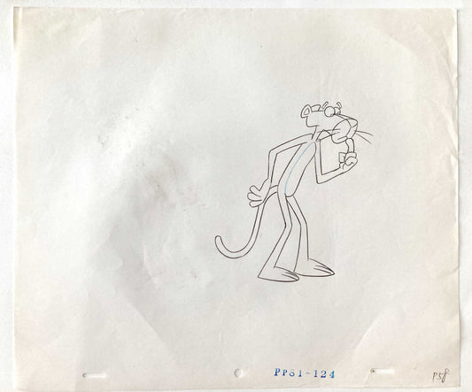 The Pink Panther Original Animation Drawing