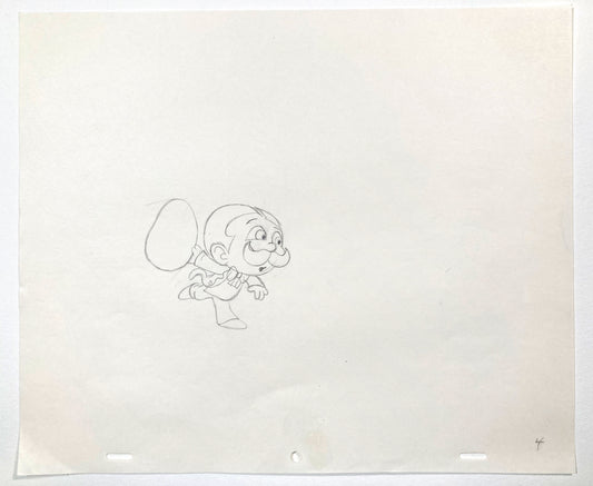 PRINGLES Original Vintage Commercial Animation Drawing (1970s). For sale on FLIP Gallery