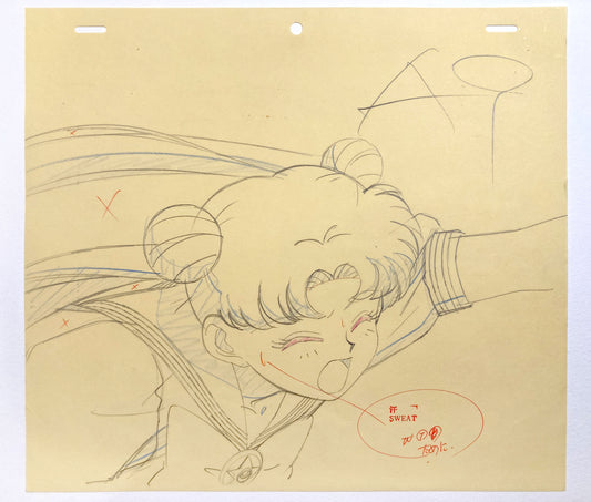Sailor Moon Usagi Original Animation Drawing (Toei Animation, 1993). For sale on FLIP Gallery