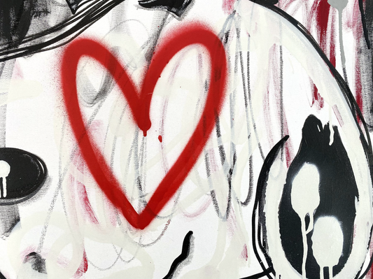 "SNOOPY 740" : Original Street Art Painting by Harleen (100x80 cm). For sale on FLIP Gallery