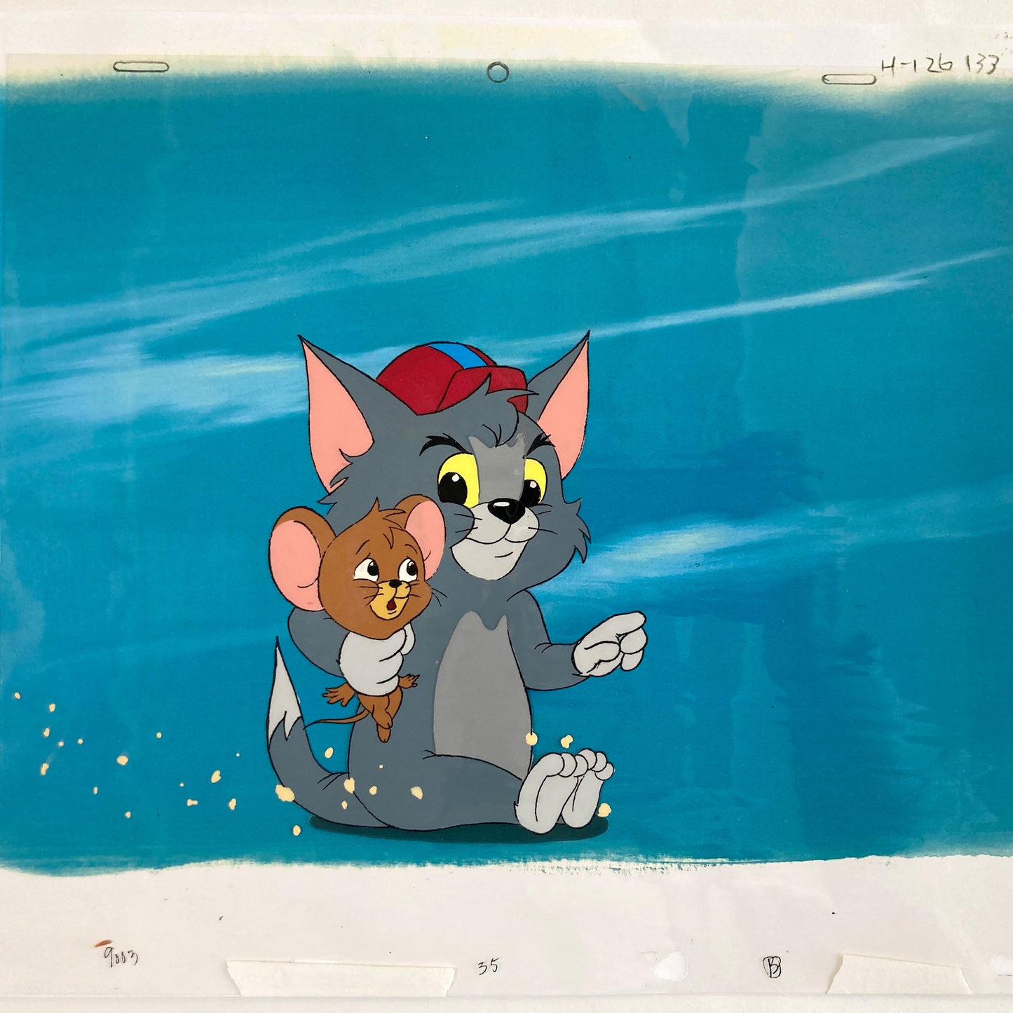 Original Animation Production Cel from TOM AND JERRY KIDS