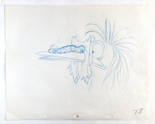The Fox and the Hound : Boomer and Squaks Original Production Used Animation Drawing (Walt Disney, 1981). For sale on FLIP Gallery