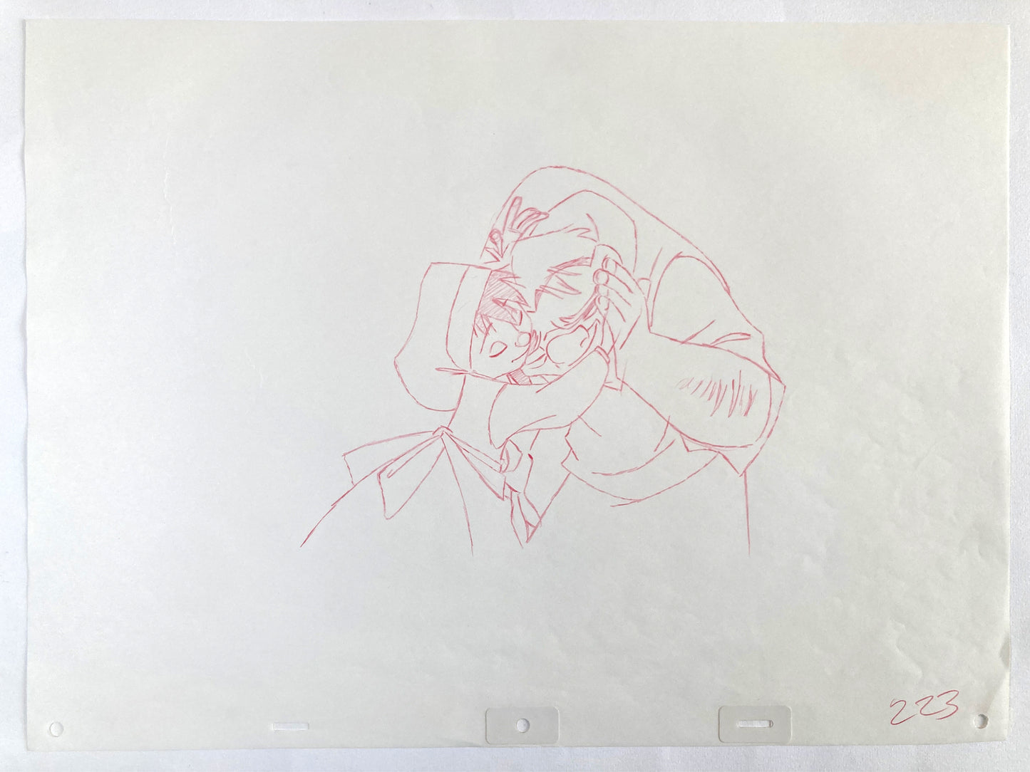 Original Animation Artwork of The Hunchback of Notre Dame from Walt Disney Studio