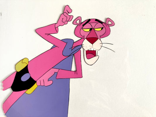 The Pink Panther - Original Production Used Animation Celluloid (From the Tv show 90s). For sale on FLIP Gallery
