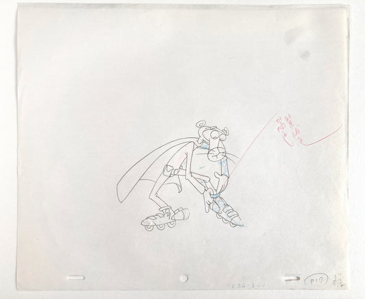 Original Production Used Animation Drawing of The Pink Panther (From the 80's). For sale on FLIP Gallery