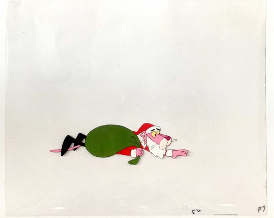The Pink Panther - Original Production Used Animation Cel (From the Tv show 80's). For sale on FLIP Gallery