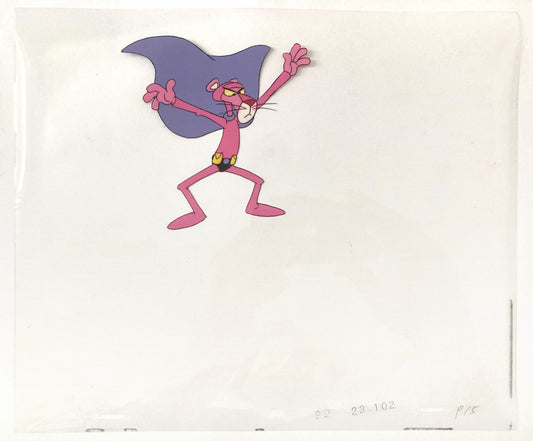 The Pink Panther - Original Production Used Animation Celluloid (From the Tv show 70s). For sale on FLIP Gallery