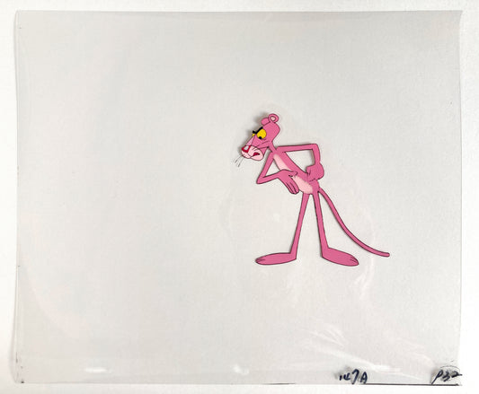 The Pink Panther - Original Production Used Animation Celluloid (From the Tv show 80s). For sale on FLIP Gallery