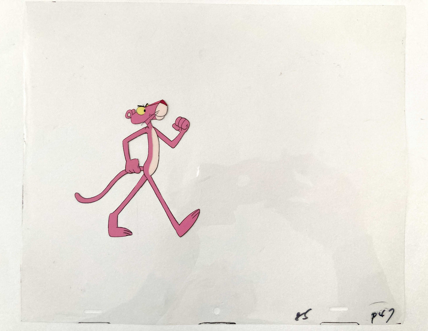 Original Animation Cel from The Pink Panther