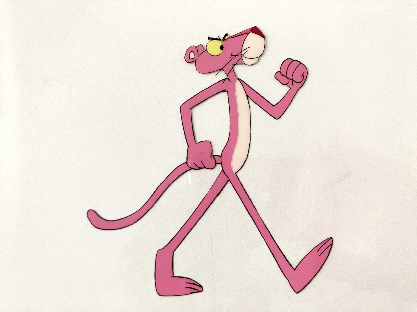 Original Animation Production Cel Art from The Pink Panther