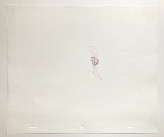 The SIMPSONS : Original Animation Drawing of Marge & Maggie Simpson (Matt Groening). For sale on FLIP Gallery