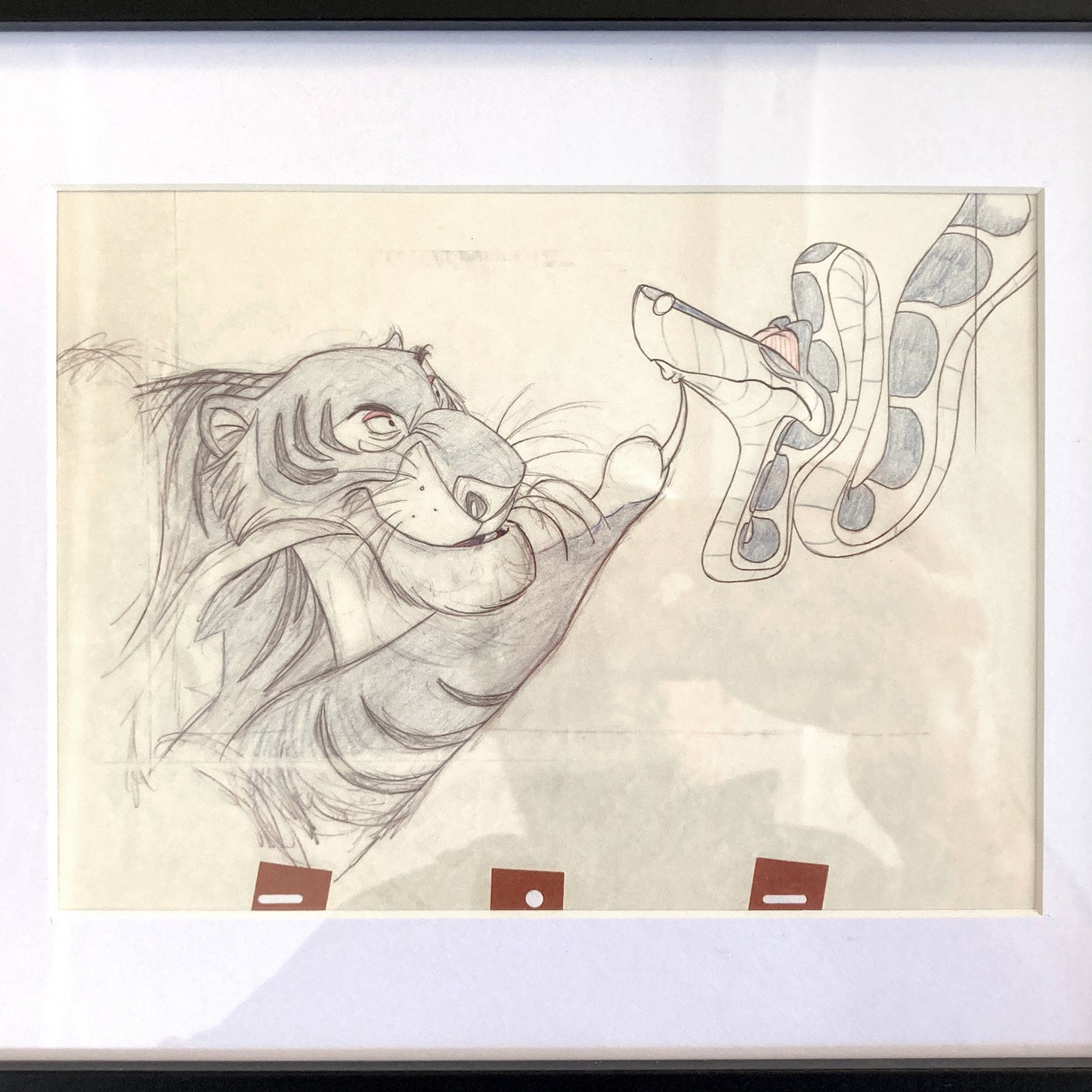 THE JUNGLE BOOK : Official Walt Disney FRAMED Reproduction