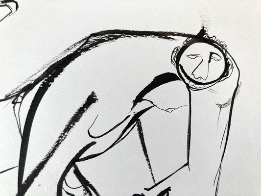 Original Artwork by the Disney Legend, Walt Peregoy (1970s) Original Pen and Ink Sketche. For sale on FLIP Gallery