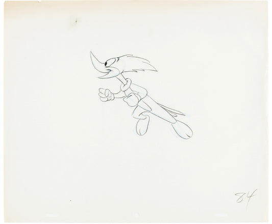 Woody Woodpecker : Vintage Original Production Used Animation Drawing (Walter Lantz), 1960. For sale on FLIP Gallery