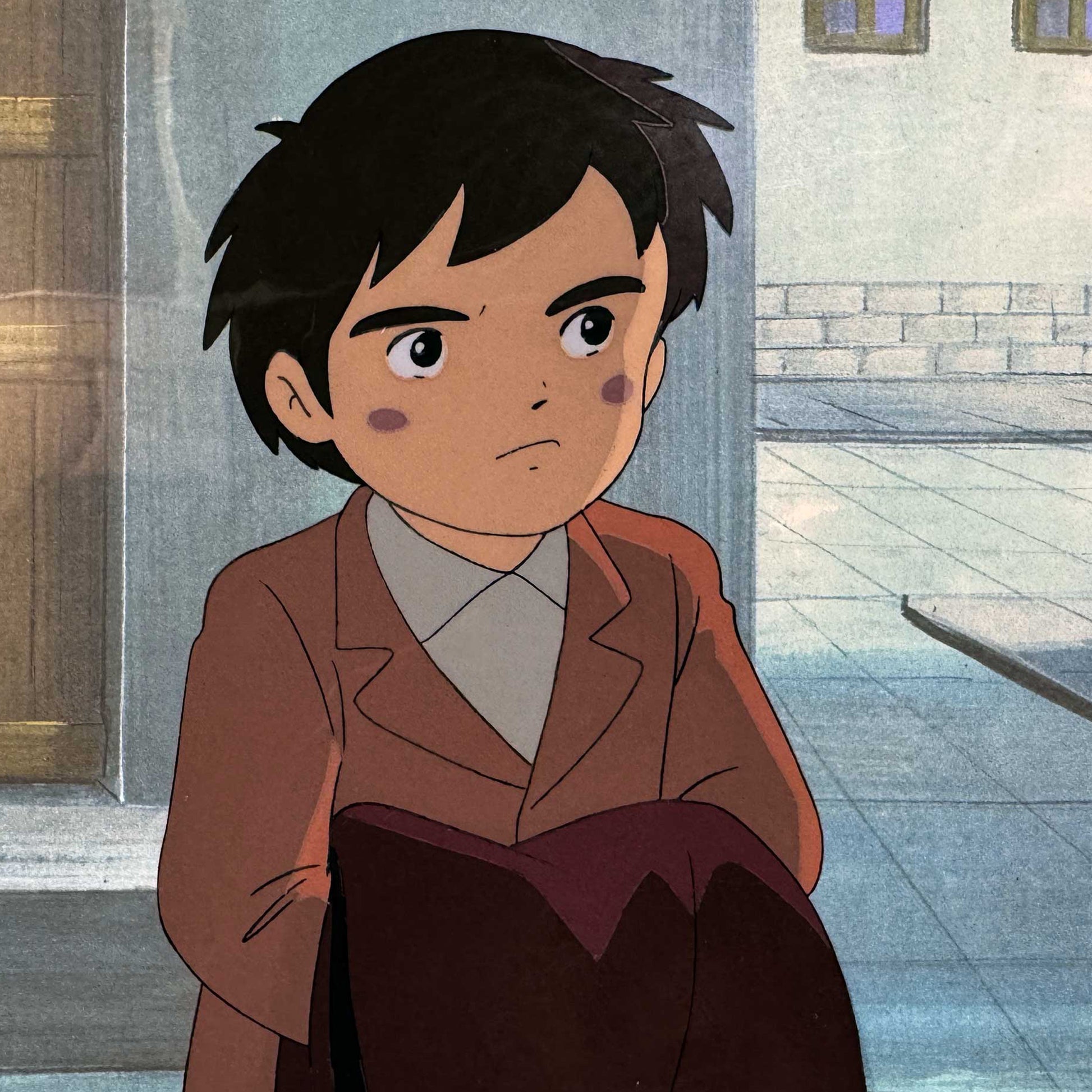 3000 Leagues in Search of Mother : Original Animation Production Cel with Background (Isao Takahata, 1976). For sale on FLIP Gallery