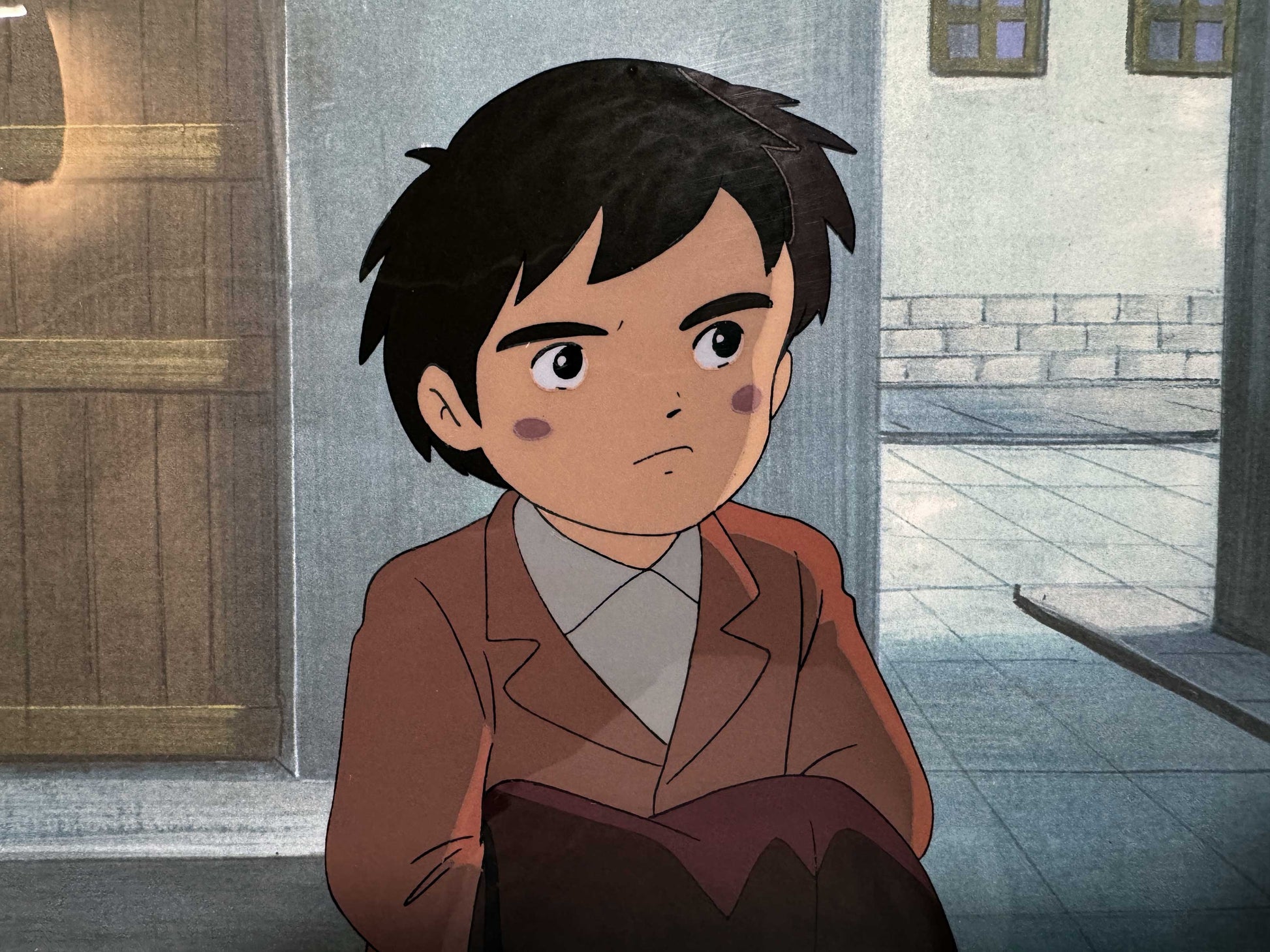 3000 Leagues in Search of Mother : Original Animation Production Cel with Background (Isao Takahata, 1976). For sale on FLIP Gallery